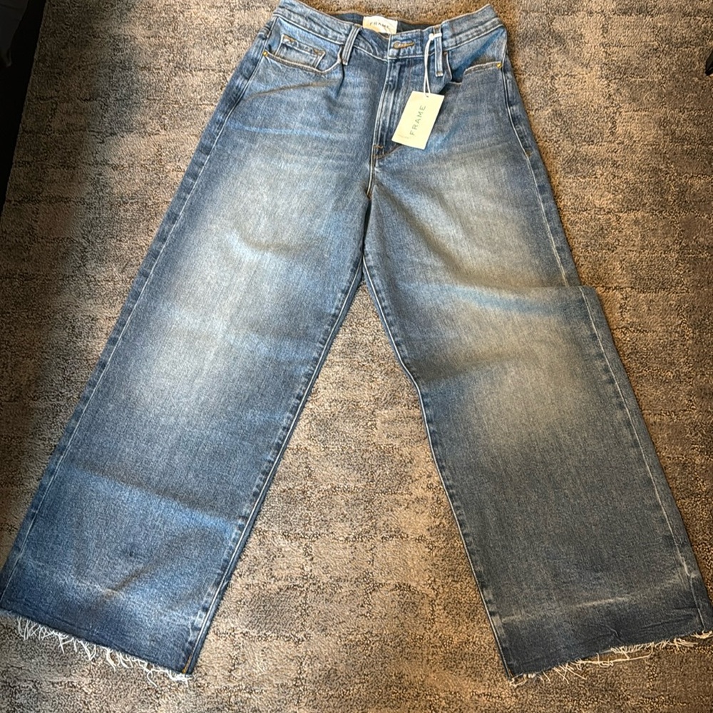 FRAME Denim ALI WIDE CROP jeans 28‎